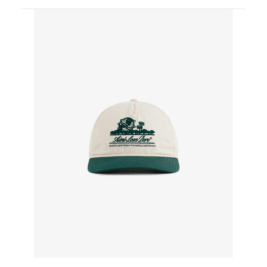 Aime leon dore hat (cream/green)