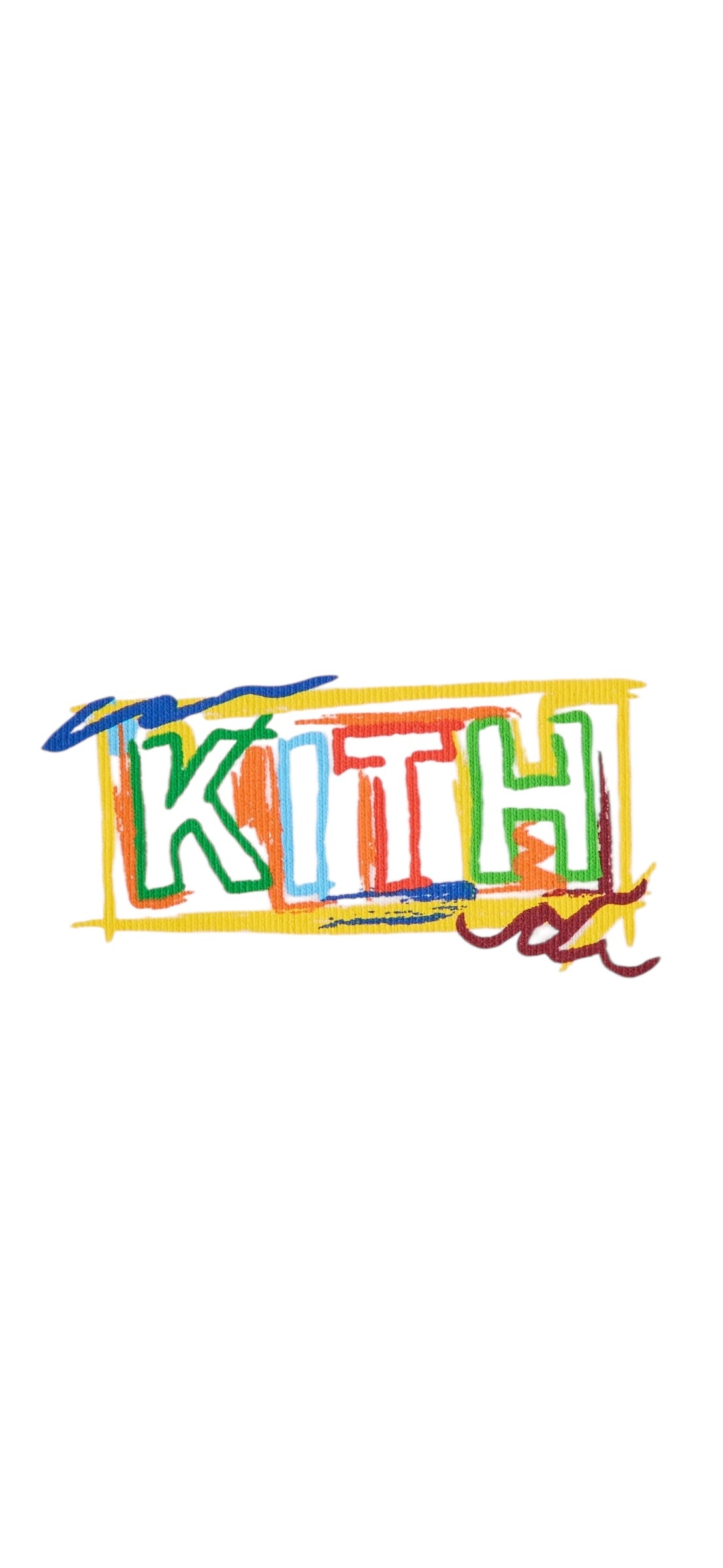 KITH Kids NY Classic logo tee- White