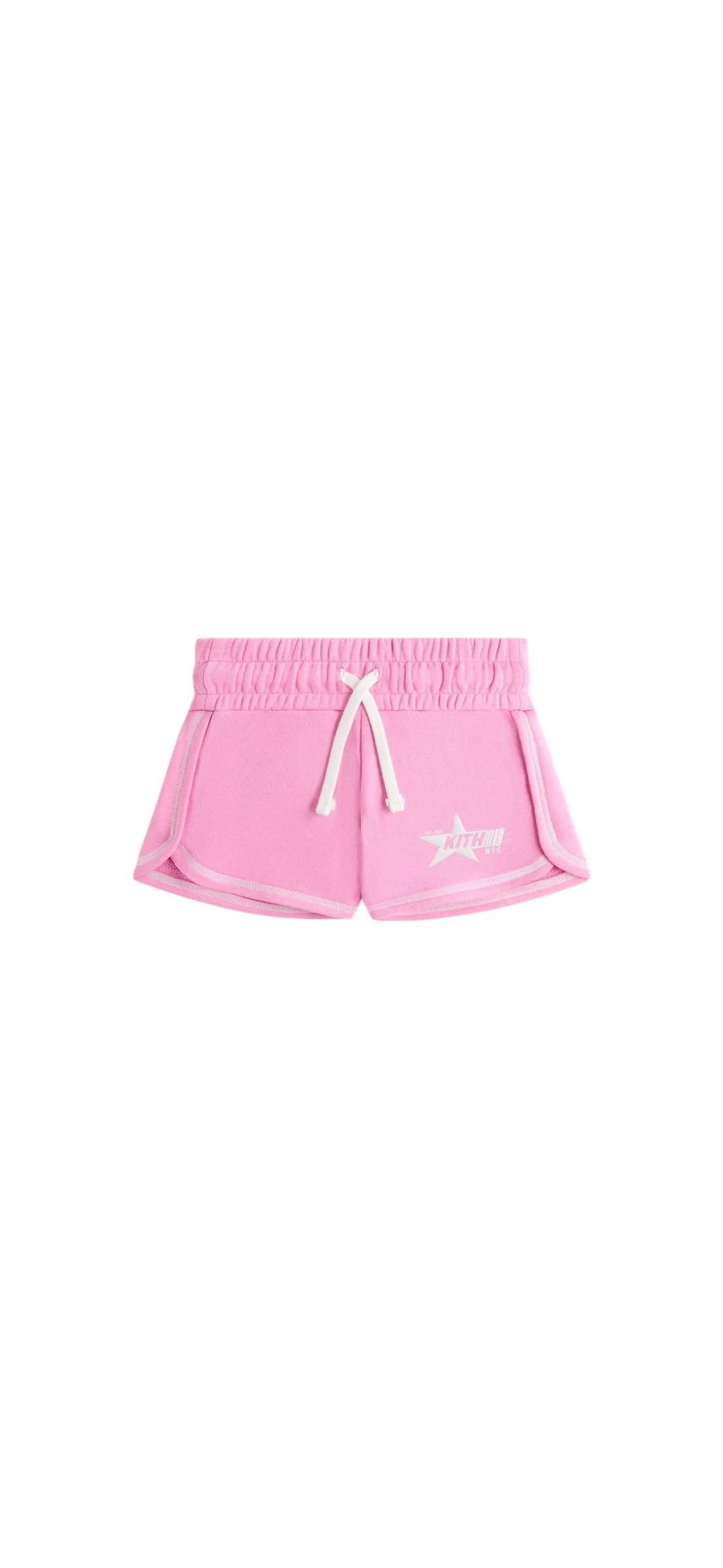 KITH Kids contrast stitch short
