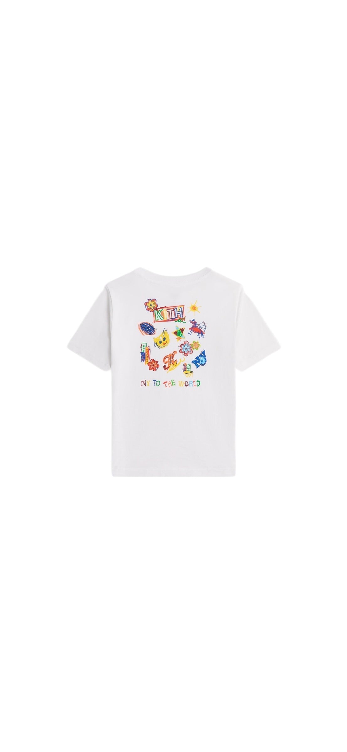 KITH Kids NY Classic logo tee- White