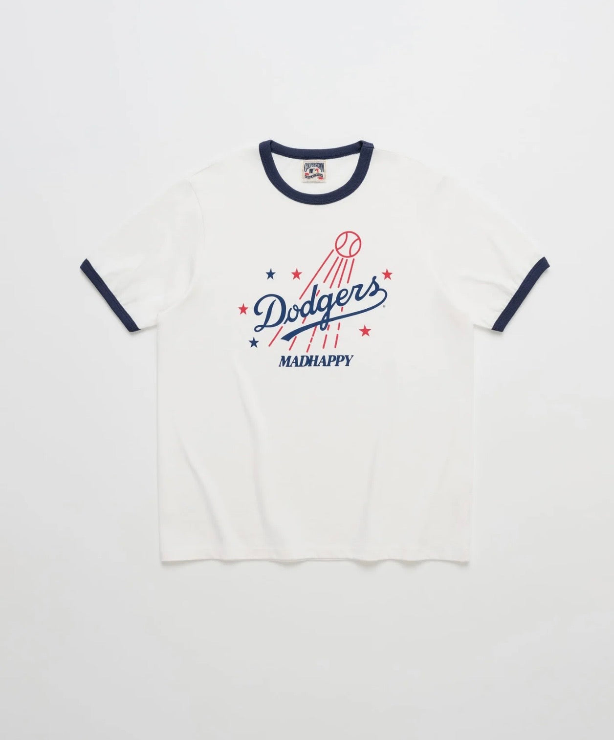 Dodgers Stars Ringer Tee