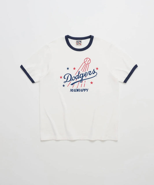 Dodgers Stars Ringer Tee