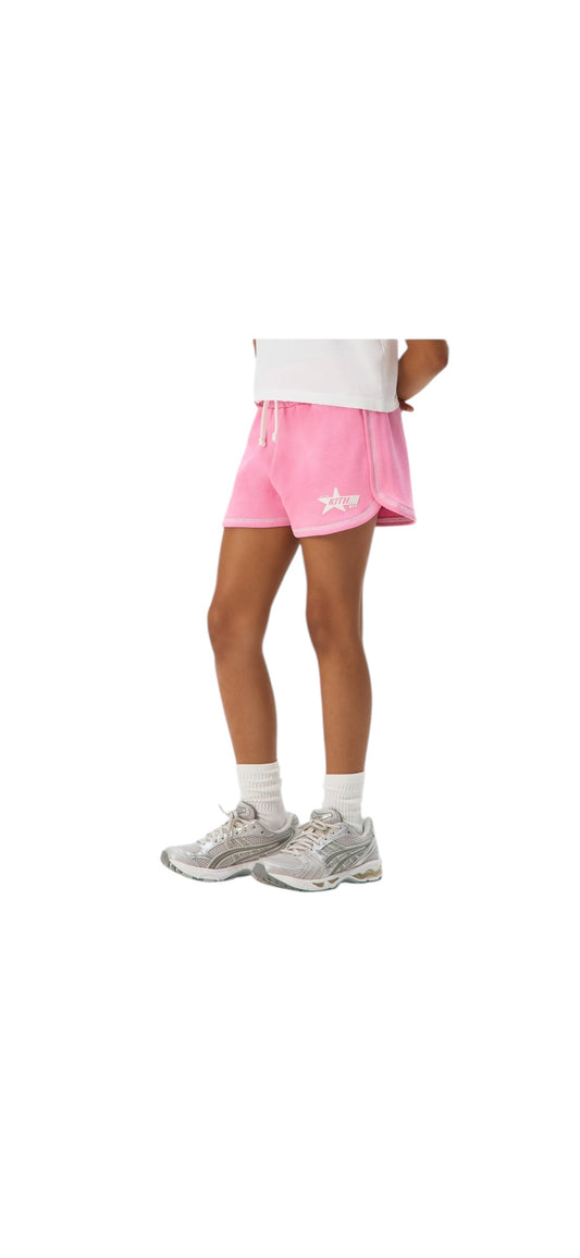 KITH Kids contrast stitch short
