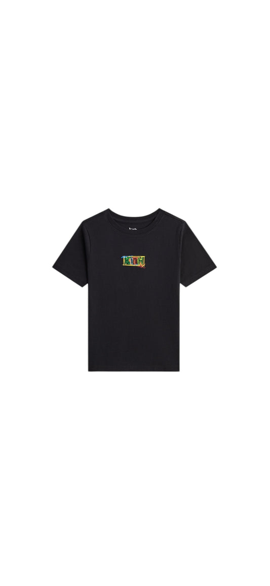 KITH Kids NY Classic log tee- Black